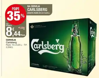 Intermarché Cerveja Carlsberg promoção