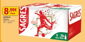 Intermarché Cerveja Sagres promoção