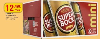 Intermarché Cerveja Super Bock promoção