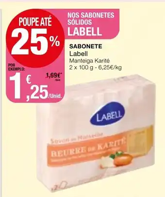 Intermarché Sabonete Labell 2x100g promoção