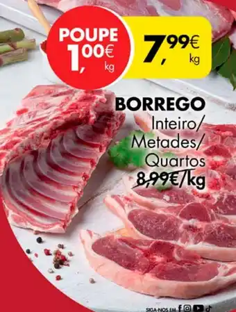 Pingo Doce BORREGO kg promoção