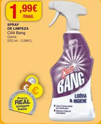Intermarché Spray de Limpeza Cillit Bang Gama 500ml promoção