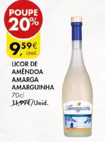 Pingo Doce LICOR DE AMÊNDOA AMARGA AMARGUINHA 70cl promoção