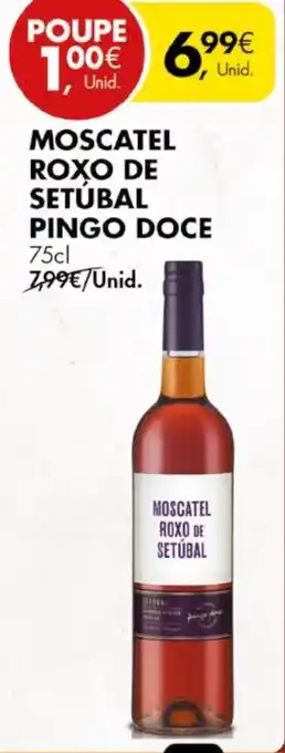 MOSCATEL ROXO DE SETÚBAL PINGO DOCE 75cl