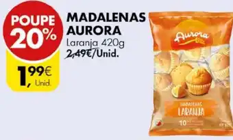 Pingo Doce MADALENAS AURORA laranja 420g promoção