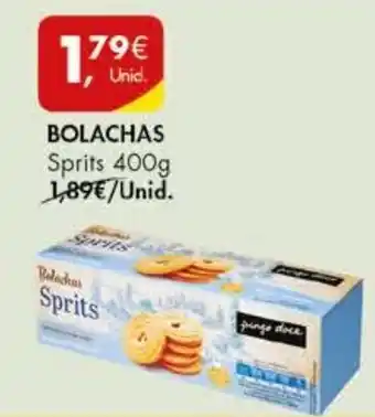 Pingo Doce BOLACHAS Sprits 400g promoção