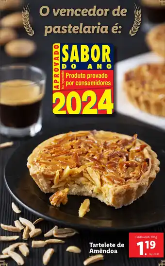 Lidl Tartelete de Amêndoa promoção