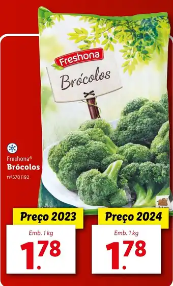 Lidl Freshona Brócolos Emb. 1 kg promoção