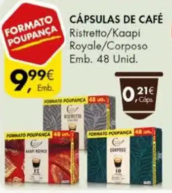 Pingo Doce CÁPSULAS DOLCE GUSTO promoção