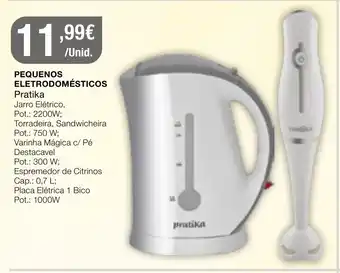 Pequenos Eletrodomésticos Pretika1000W