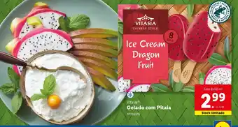 Lidl Vitasia Gelado com Pitaia promoção
