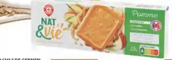 Bolachas de Germen Detrigo Nat & Vie Maçã 200g