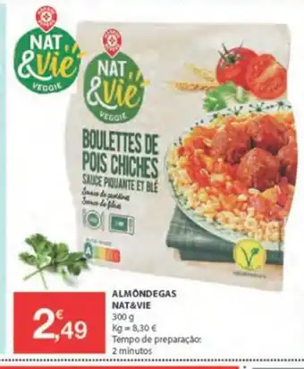 E.Leclerc Almônde Gas Nat & Vie 300g promoção