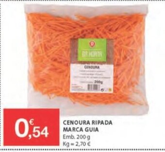 E.Leclerc Cenoura Ripada Marca Guia 200g promoção