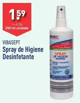 ALDI VIBASEPT Spray de Higiene Desinfetante 250ml promoção