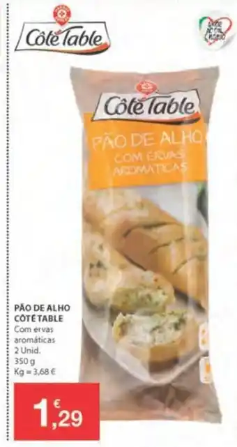 E.Leclerc Pão de Alho Côté Table 350g promoção