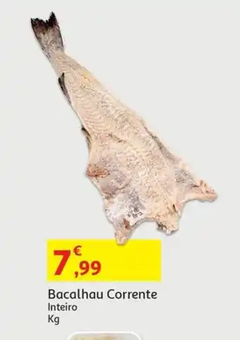Auchan Bacalhau Corrente Inteiro Kg promoção