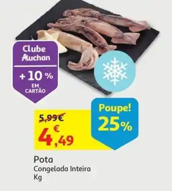 Auchan Pota Congelada Inteira Kg promoção