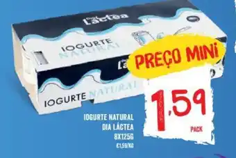 Minipreço IOGURTE NATURAL DIA LÁCTEA 8x125g promoção