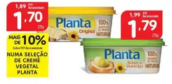 Minipreço NUMA SELEÇÃO DE CREME VEGETAL PLANTA promoção