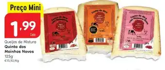 Minipreço Queijos de Mistura Quinta dos Moinhos Novos 125g promoção