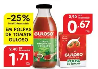 Minipreço EM POLPAS DE TOMATE GULOSO promoção