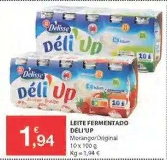 E.Leclerc Leite Fermentado Deli'up 10x100g promoção