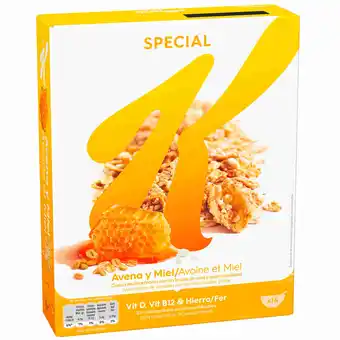 Continente Cereais Special K Aveia e Mel promoção