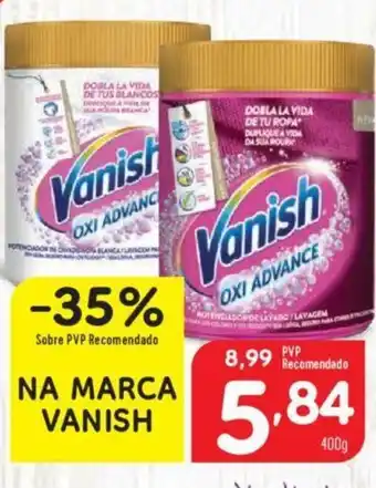 Minipreço NA MARCA VANISH promoção