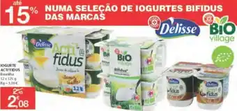 E.Leclerc Iogurte Acti'Fidus 12x125g promoção