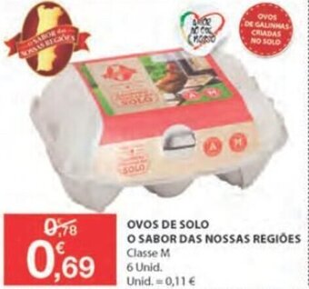 E.Leclerc Ovos de Solo O Sabor Das Nossas Regiões promoção