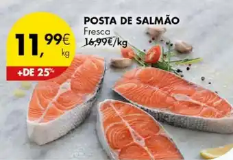 Pingo Doce POSTA DE SALMÃO Fresca kg promoção