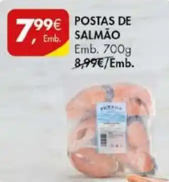 Pingo Doce Postas de Salmão Emb. 700g promoção
