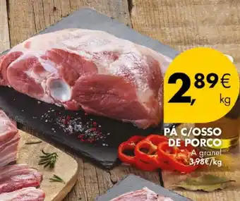 Pingo Doce PÁ C/OSSO DE PORCO A granel promoção