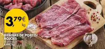 Pingo Doce BIFANAS DE PORCO/ ROJÕES promoção