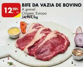 Pingo Doce BIFE DA VAZIA DE BOVINO A granel promoção