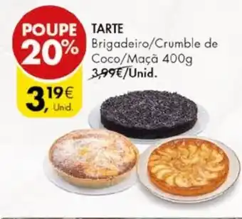 Pingo Doce TARTE 400g promoção