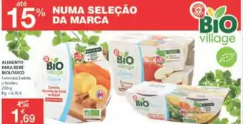 E.Leclerc Alimento Para Bebe Biologico 250g promoção
