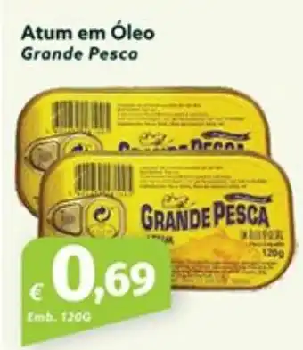 Roque Supermercados Atum em Óleo Grande Pesca emb. 120g promoção