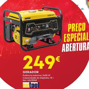 Bricomarché GERADOR promoção
