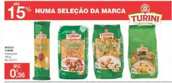 E.Leclerc Massas Turini 500g promoção