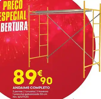 Bricomarché ANDAIME COMPLETO promoção