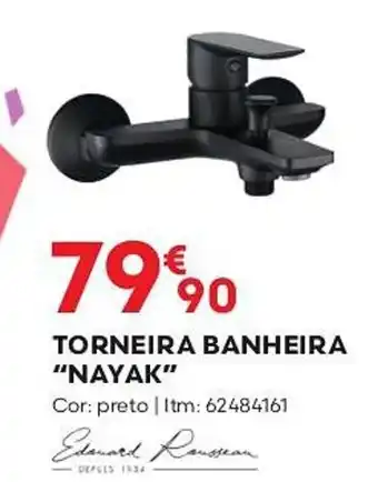 Bricomarché TORNEIRA BANHEIRA "NAYAK" promoção
