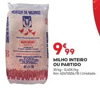 Bricomarché MILHO INTEIRO OU PARTIDO 25kg promoção