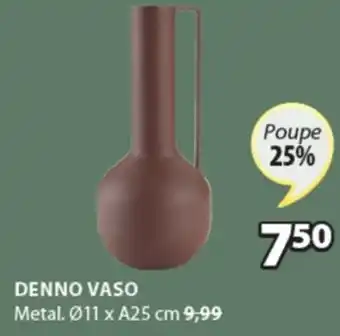 JYSK Denno Vaso 11x25cm promoção