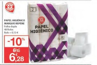 E.Leclerc Papel Higiénico Marque Repére 48 Rolos promoção