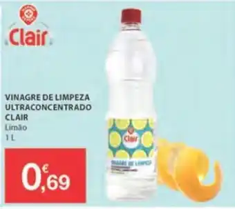 E.Leclerc Vinagre de Limpeza Ultraconcentrado Clair 1L promoção