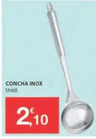 E.Leclerc Concha Inox promoção