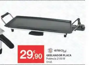 E.Leclerc Grelhador Placa Poténcia 2100W promoção