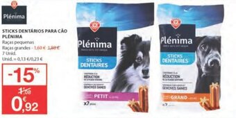E.Leclerc Sticks Dentarios Para Cão Plenima promoção